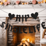 Girlanda RIP Single Life – dekoracja na wieczór panieński