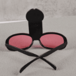 Okulary penis brokatowe – śmieszny gadżet na wieczór panieński