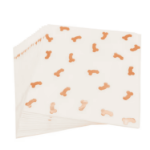 Serwetki peniski różowe złoto 33x33 – 10 szt. panieński