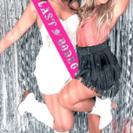 Szarfa Last Rodeo – różowy pasek na panieński kowbojski