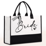 Zestaw Bride – torba i kosmetyczka dla panny młodej