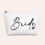 Zestaw Bride – torba i kosmetyczka dla panny młodej
