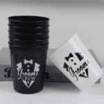 Kubki Groom's  & Groom's Crew mix 5 sztuk kawalerski