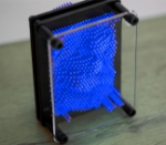 COLOR Mini pinart (tablica szpilkowa) - NIEBIESKI