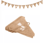 Girlanda jutowa Just Married – dekoracja ślubna 3 m