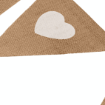 Girlanda jutowa Just Married – dekoracja ślubna 3 m