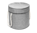 Kosz na zabawki z matą do zabawy 2w1 - ZÓŁTY dla mamy