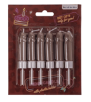 Zestaw Świeczek Penisy z Plastikową Podstawką