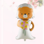 Balony Misie Para Młoda – Bride & Groom 115 cm