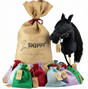 Kalendarz Adwentowy Hobby Horse - The Best of Skippi - z czarnym koniem