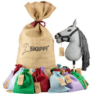 Kalendarz Adwentowy Hobby Horse - The Best of Skippi - z szarym koniem