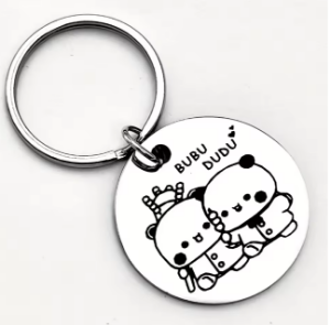 Brelok Bubu & Dudu na spacerze