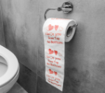 Papier toaletowy I LOVE YOU XL