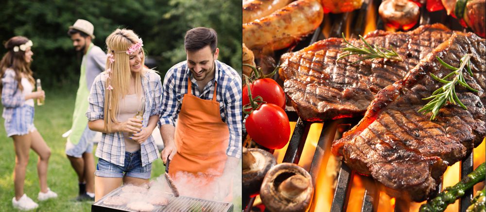 BBQ Legend Zestaw Akcesoriów do Grillowania w etui do przenoszenia.