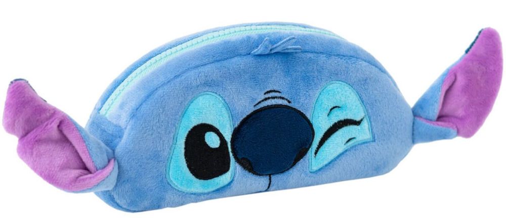 Lilo&Stitch Piórnik 3D Stitch z mięciutkiego pluszu idealny prezent dla dziecka