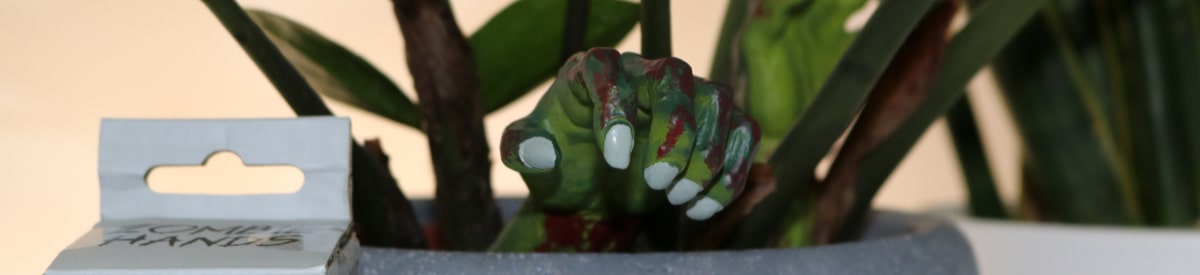 Zombie Hand Ozdoby do Kwiatków w Kształcie Umarłych